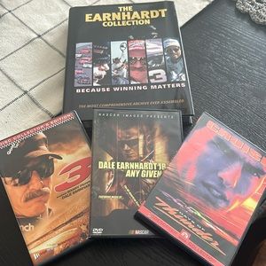 Race fans - Earnhardt Book plus 3 DVDs